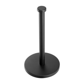 VEVOR Paper Towel Holder Countertop, Stainless Steel Kitchen Paper Towel Stand with Weighted Base and Suction Cups